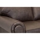preview thumbnail 7 of 11, Made in USA Raval Top Grain Leather Sofa Bed