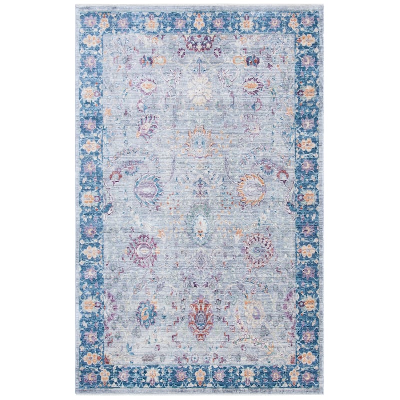 SAFAVIEH Illusion Kari Vintage Boho Oriental Viscose Rug with