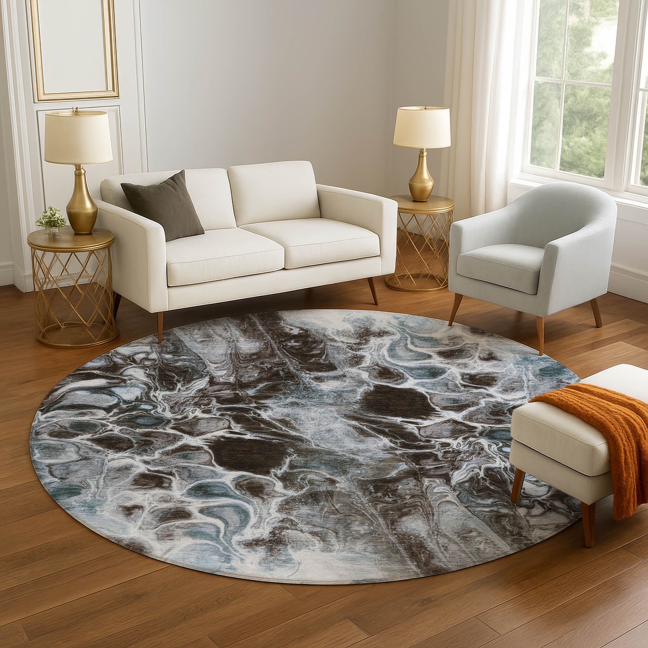 Premium Washable Super Soft Modern Abstract Mayfield Rug