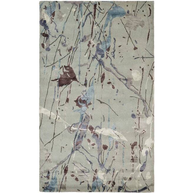 SAFAVIEH Handmade Soho Assija Modern Abstract Wool Rug