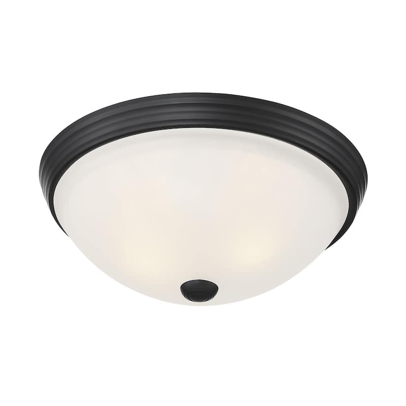 Savoy House 2 Light 13" Wide Flush Mount Bowl Ceiling Fixture