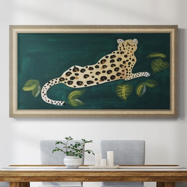 Lethargic Leopard I Premium Framed Canvas- Ready to Hang - On Sale