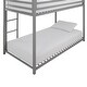 preview thumbnail 12 of 29, Avenue Greene Macie Metal Twin over Twin Bunk Bed