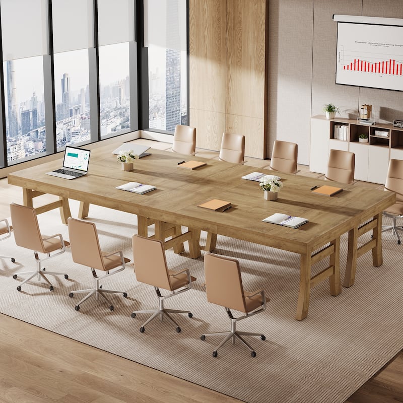 63 Inches Executive Office Desk Large Computer Table with Sturdy Legs