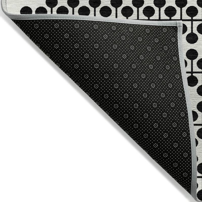 Machine Washable Indoor/ Outdoor Modern Ailey Chantille Rug