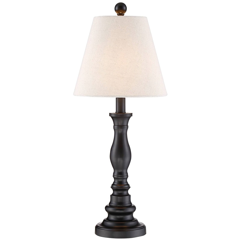 Archmond Bronze Traditional Touch On Off Accent Table Lamp 23 x 9