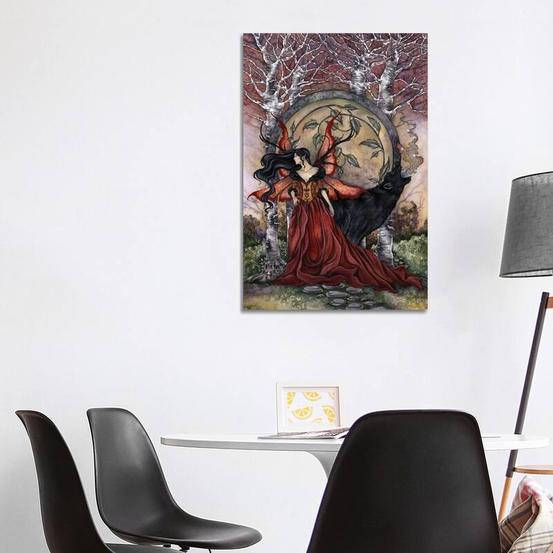 iCanvas "Beauty And The Beast" by Amy Brown Canvas Print - 40x26x1.5
