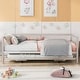 preview thumbnail 15 of 24, Twin Size Metal Daybed wAdjustable Trundle,Daybed Frame,Pop Up Trundle