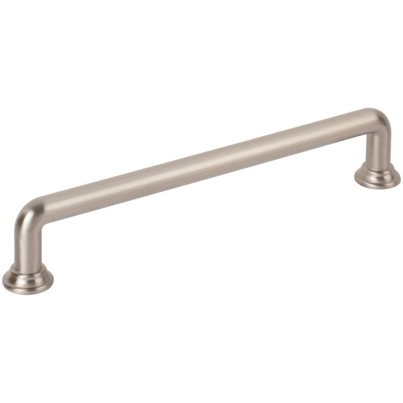Jeffrey Alexander 387-160 Davis 6-1/4" Center to Center Handle Cabinet - Satin Nickel