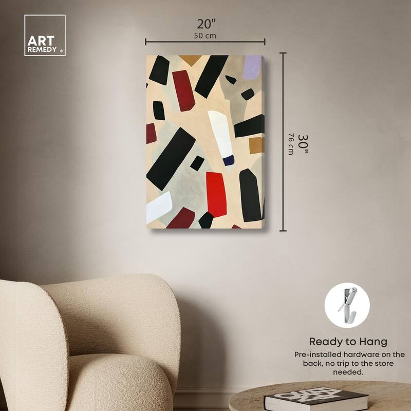 Mindscape Mosaic III Canvas by Art Remedy, Gallery Wrapped
