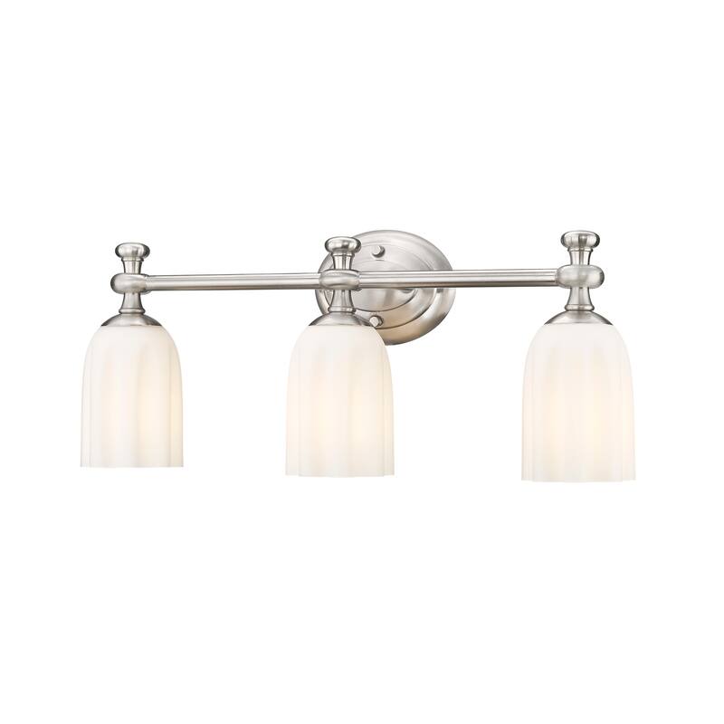 Orion 3 Light Vanity in Brushed Nickel