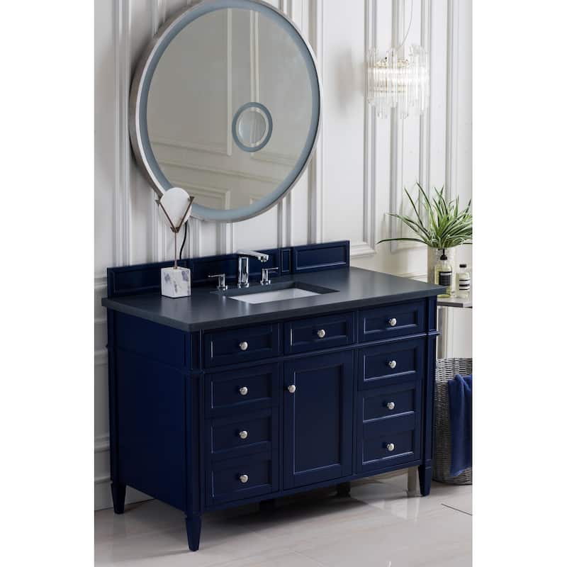 James Martin Vanities Brittany 48" Single Vanity, Victory Blue
