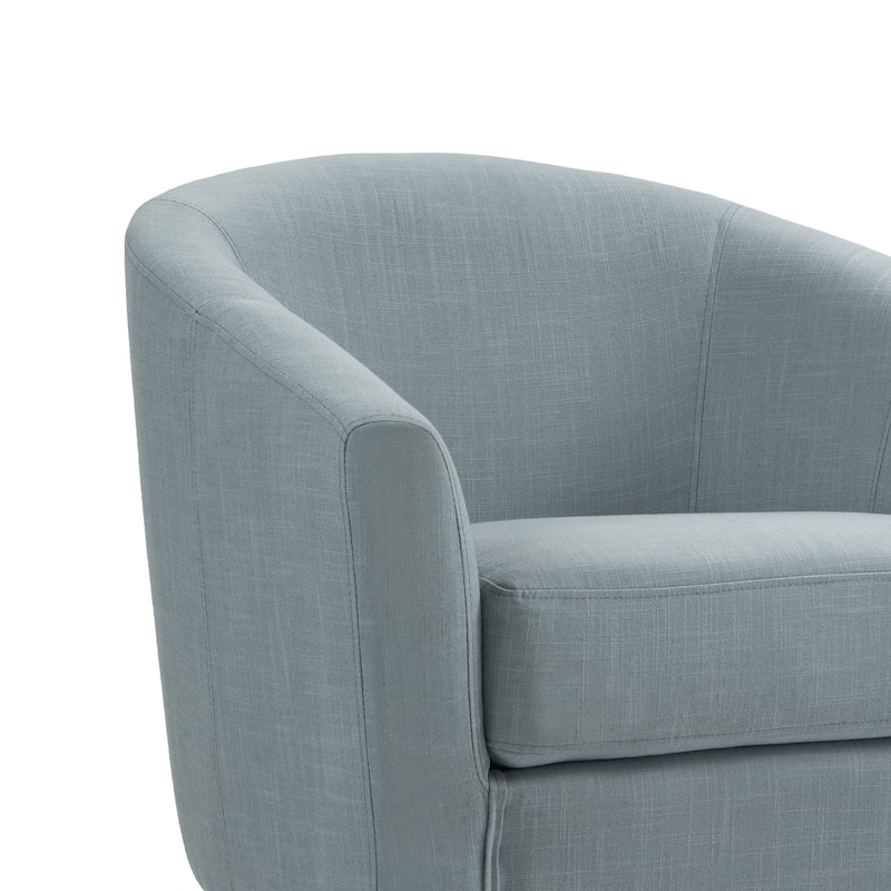 2 Set Modern Accent Chair Upholstered Barrel Chair