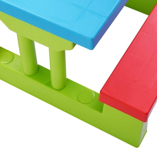 kids table with bench
