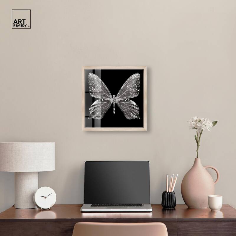 Stardust Wings II Shadowbox by Art Remedy