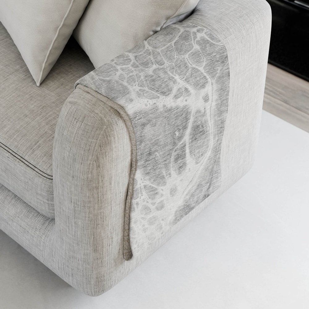 Premium Machine Washable Abstract Contemporary Throw Blanket