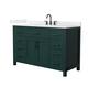 Option Green / Giotto Quartz Top / Matte Black Hardware