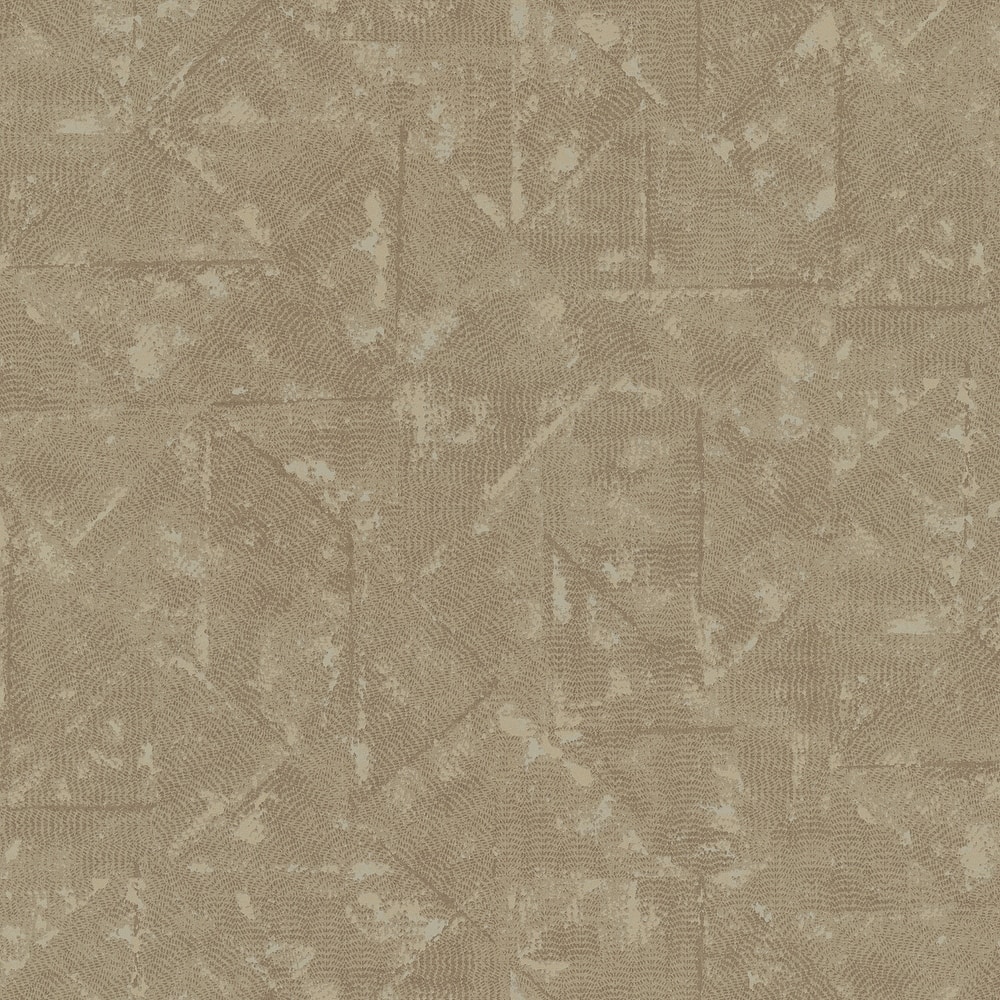 Galerie Wallcoverings Absolutely Chic Distressed Geometric Motif Vinyl on Non-woven Wallpaper Roll