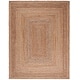 preview thumbnail 11 of 19, SAFAVIEH Handmade Cape Cod Dina Coastal Jute Rug 10' x 14' - Natural