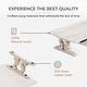 preview thumbnail 25 of 35, Jani Wood Monitor Stand Riser Desk - Ergonomic Design Stand, Desktop Organizer Table for Home, Office Workspace, Gaming Desk