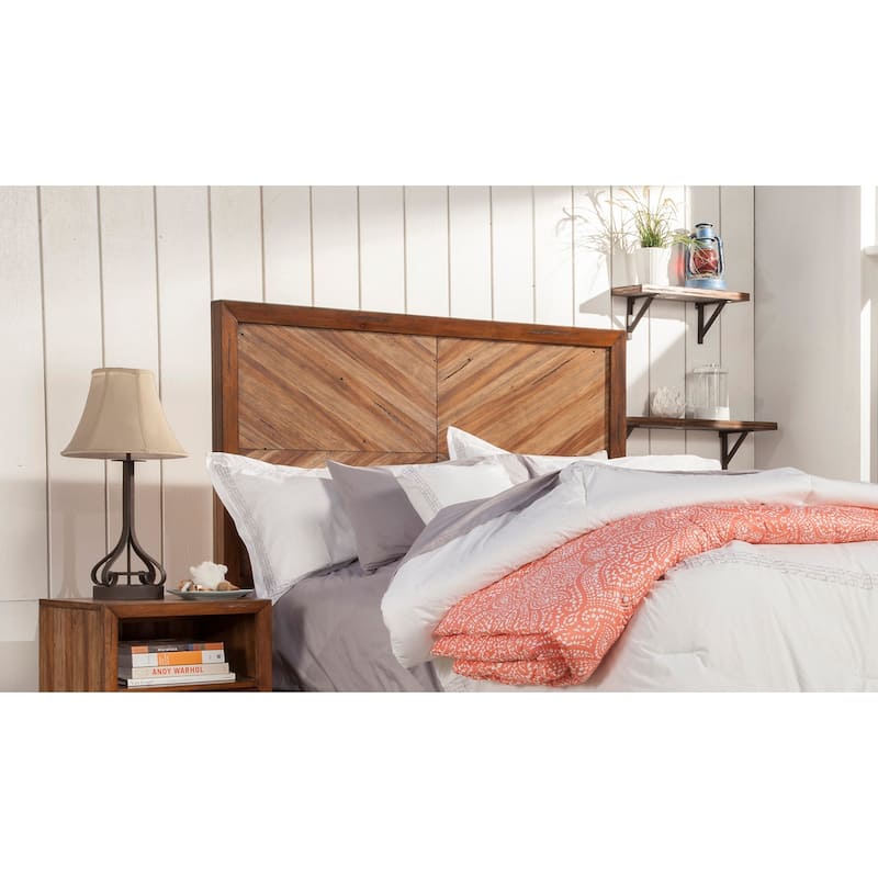 Origins by Alpine Trinidad Toffee Wood Headboard