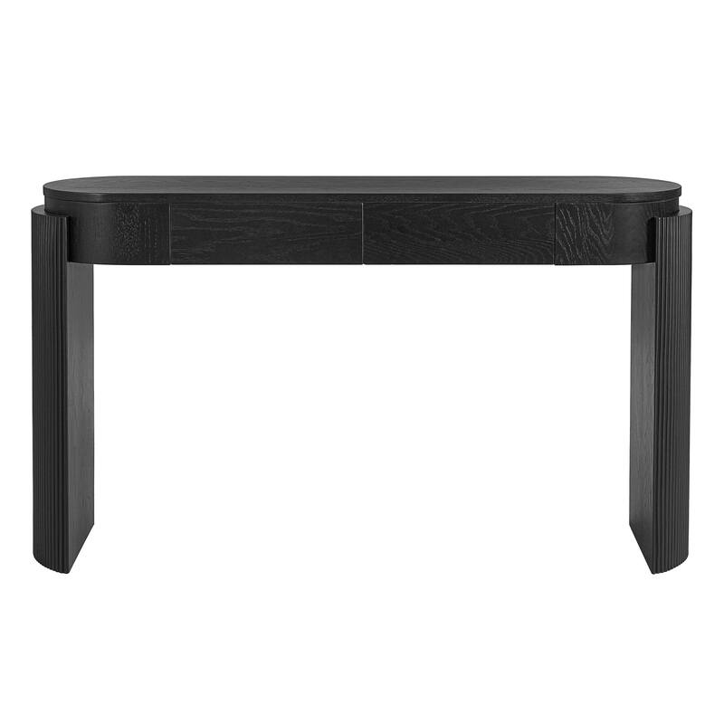 Console Table with Fluted Design