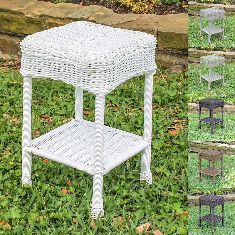 Chelsea Resin Wicker Side Table