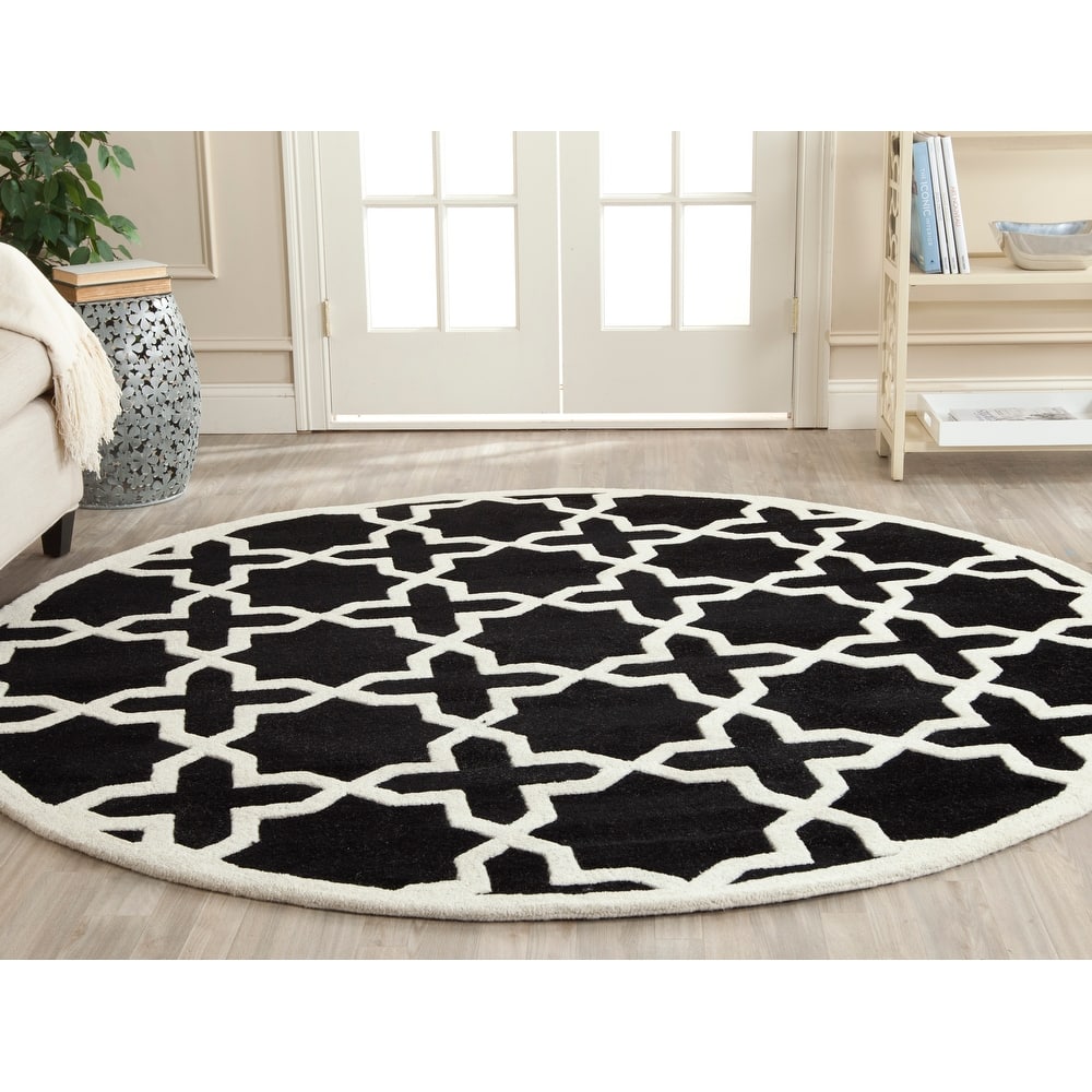 SAFAVIEH Handmade Chatham Begie Modern Moroccan Wool Rug