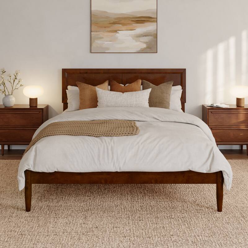 Ellarie Platform Bed with Adjustable Headboard