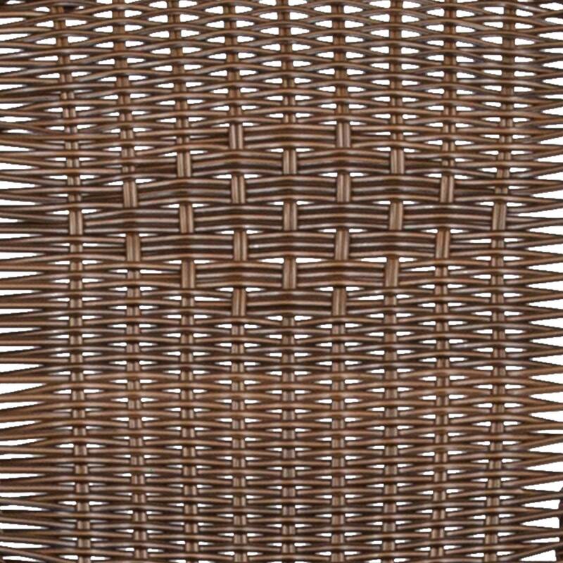 2 Pack Rattan Indoor-Outdoor Restaurant Stack Chair