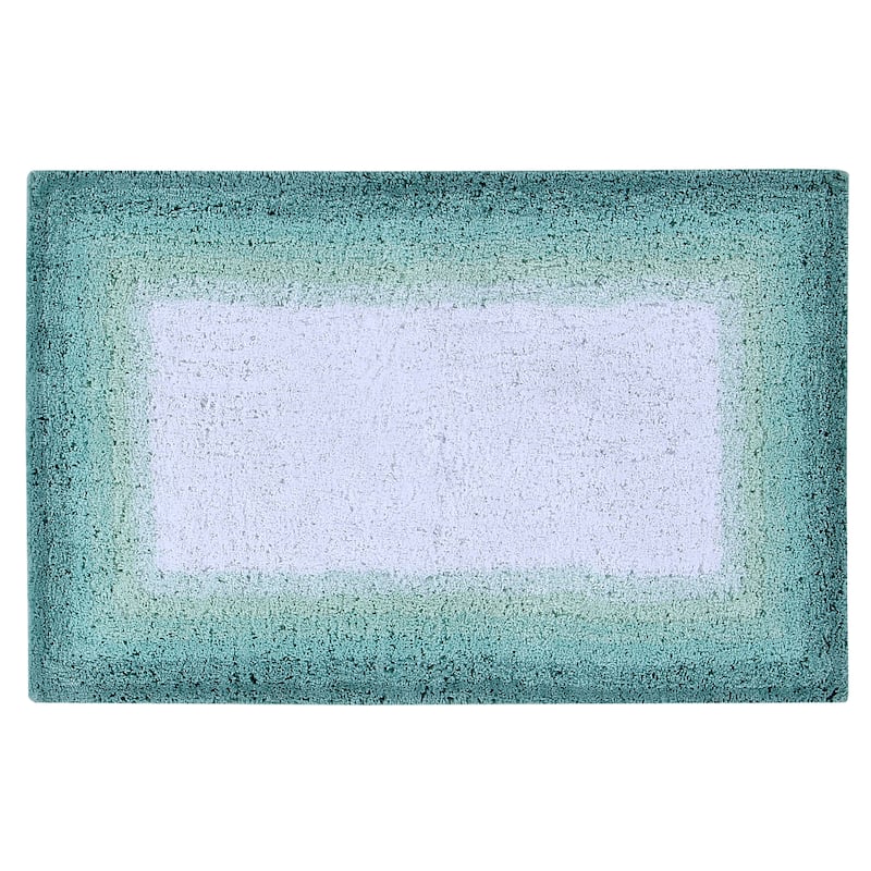 Better Trends 100% Cotton Super Soft & Highly Water Absorbent Bathroom Rugs-Torrent Collection Tufted Machine Washable Bath Mats