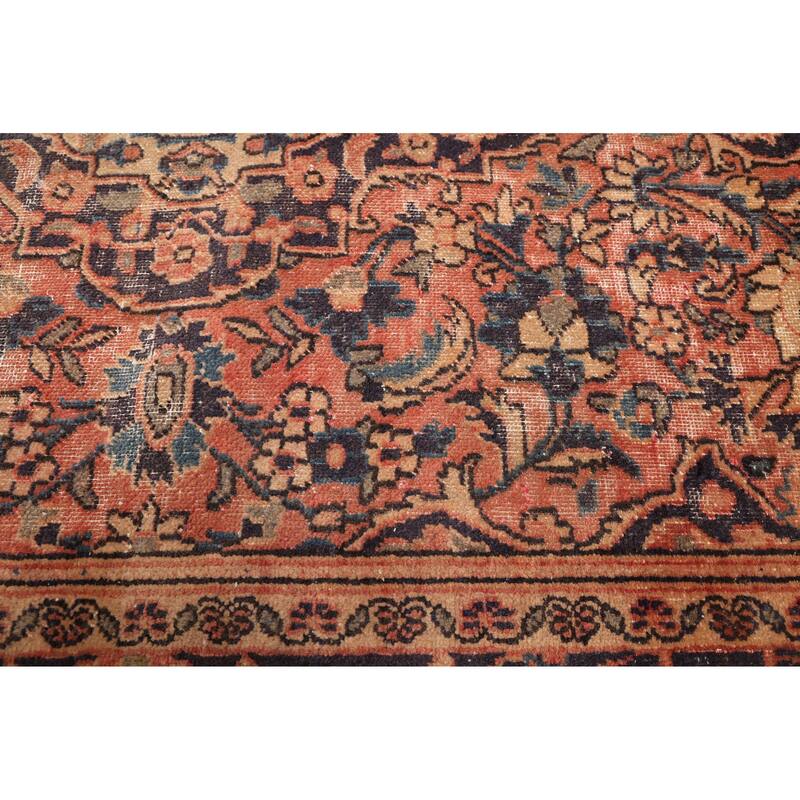 ECARPETGALLERY Hand-knotted Antalya Vintage Dark Copper Wool Rug - 3'8 x 6'3