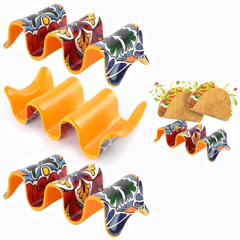 Prepara Taco Holder 3 Pack - Yellow