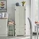preview thumbnail 2 of 7, Simple Living Aston Modern Farmhouse Extra-tall Cabinet Antique White
