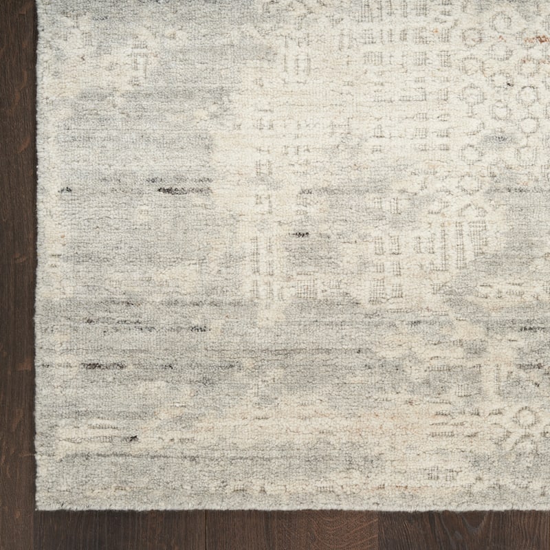 Nourison Harmony Indoor only Grey Abstract Area Rug