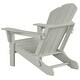 preview thumbnail 76 of 129, POLYTRENDS Laguna All Weather Poly Outdoor Adirondack Chair - Foldable (Set of 2)