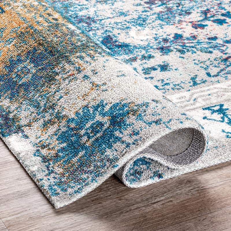 Nuloom Multi Vintage Vibrant Persian Floral Area Rug