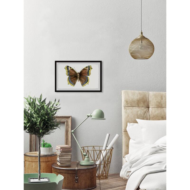 Bright Blue Spots Framed Print