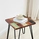 preview thumbnail 71 of 80, Greenage Reclaimed Wood End Table Living Room Night Stand Use