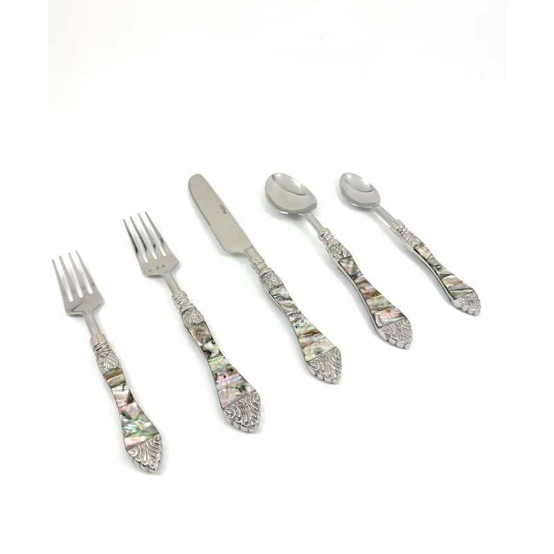 Vibhsa Luxe Collection Golden Flatware Set of 20 Bed Bath & Beyond