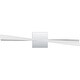 preview thumbnail 1 of 7, Fox Integrated LED Polished Chrome Bath Light with CCT Switch