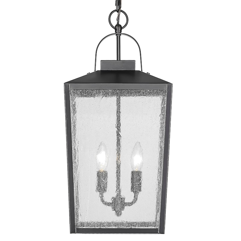 Millennium Lighting 42655 Devens 2 Light 10" Wide Outdoor Pendant - Powder Coat Black