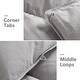 preview thumbnail 12 of 10, KASENTEX Down Comforter - Goose Duck Winter Warmth Down Comforter - Down and Feather Filling - Cotton Cover Duvet Insert