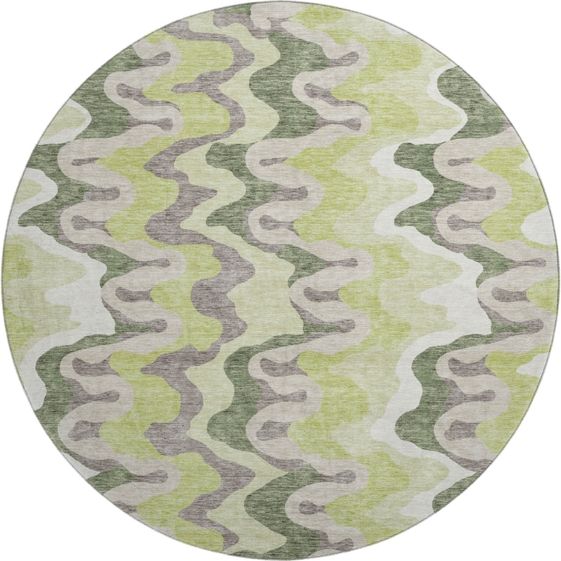 Premium Washable Super Soft Abstract Stripes Mayfield Rug