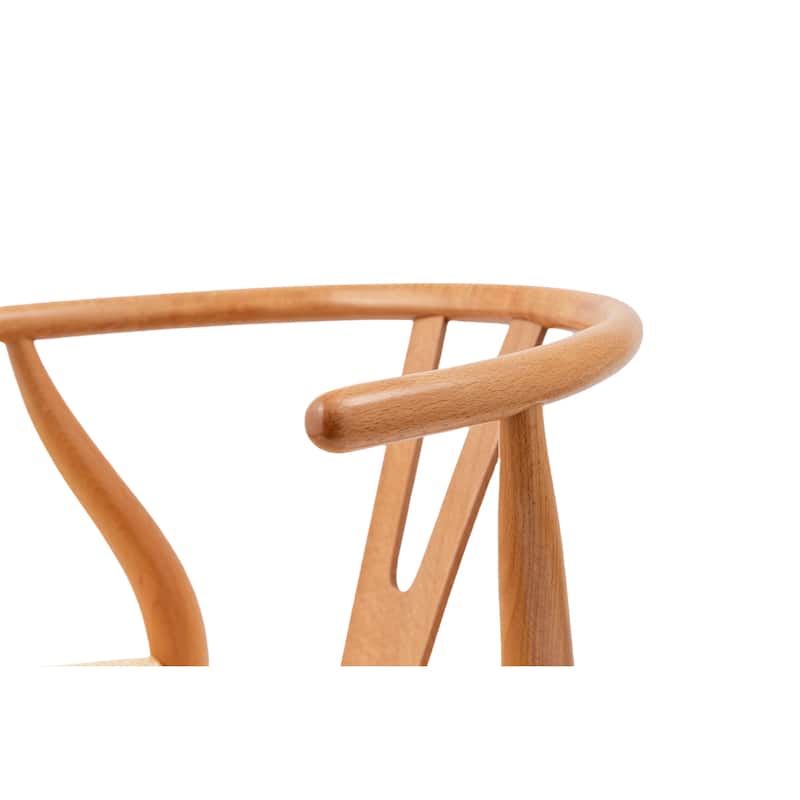 Soild Wood Weave Dining Chair Set of 2