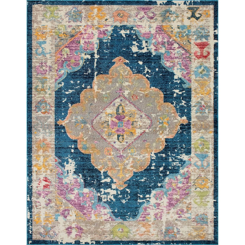 Noori Rug Sapphire Distressed Jerilyn Rug