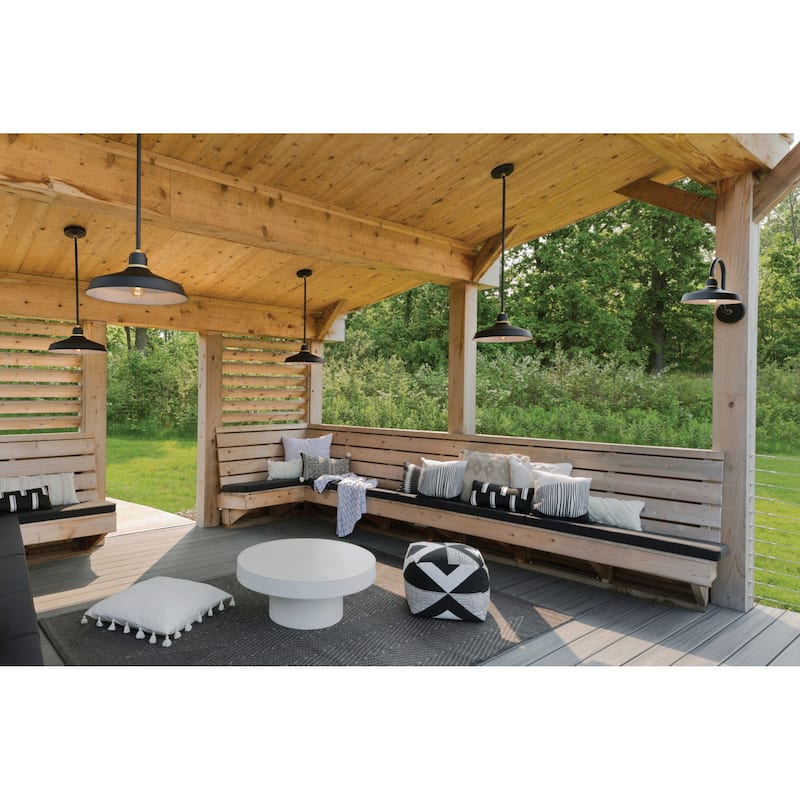 Hinkley Lighting Foundry Single Light 16" Wide Outdoor Pendant
