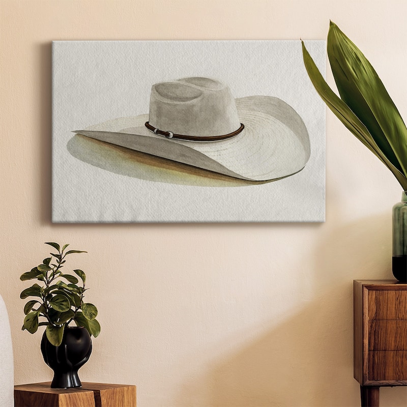 Cowboy Hat II Premium Gallery Wrapped Canvas - Ready to Hang