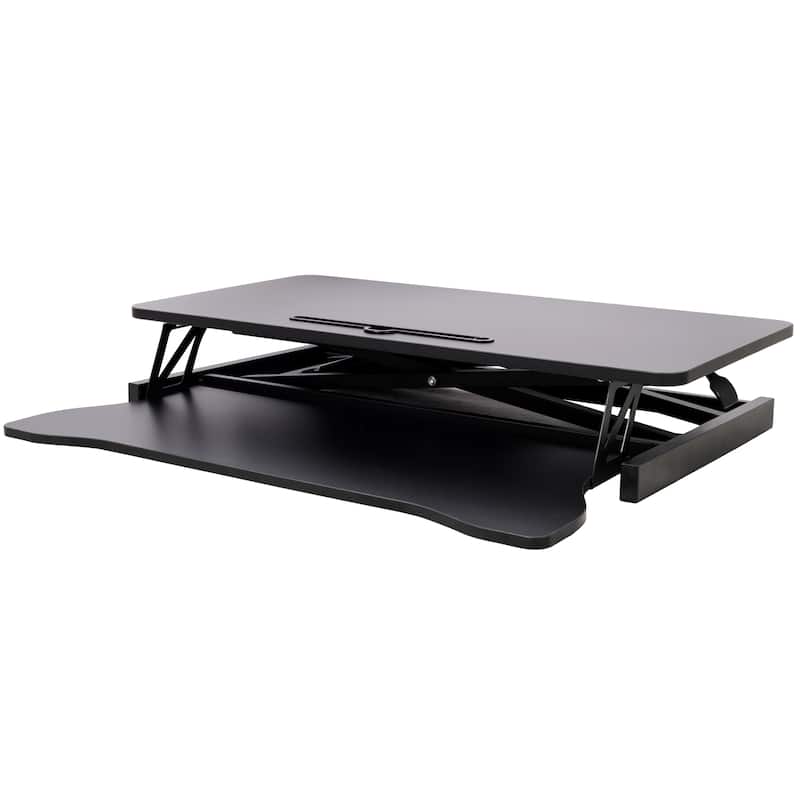 Adjustable Height Standing Laptop Desk,Adjustable Sit to Stand Up Workstation with Keyboard Tray