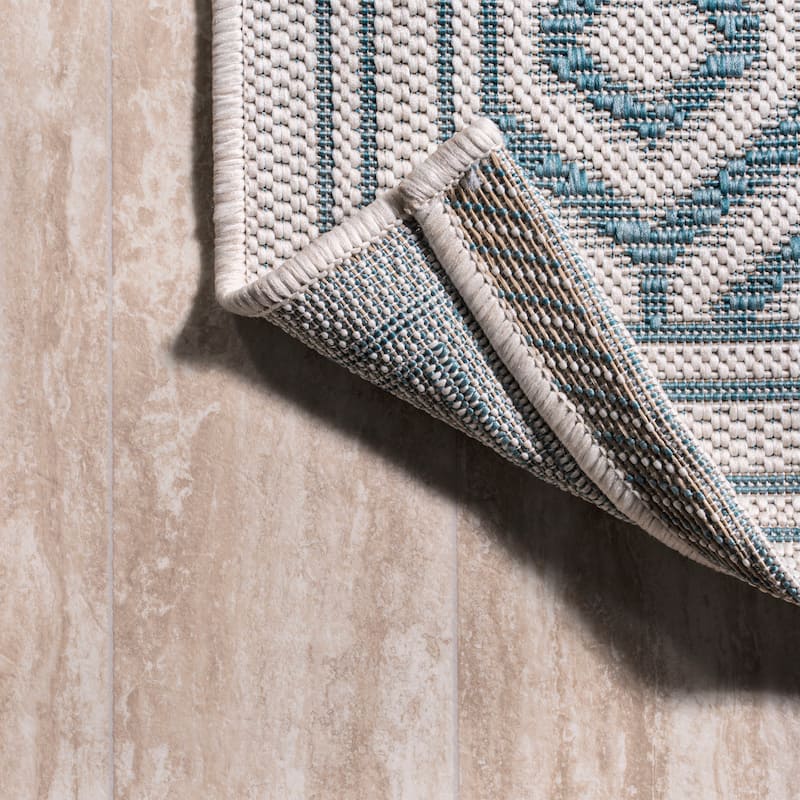 JONATHAN Y Aveiro Diamond Trellis Indoor/Outdoor Area Rug